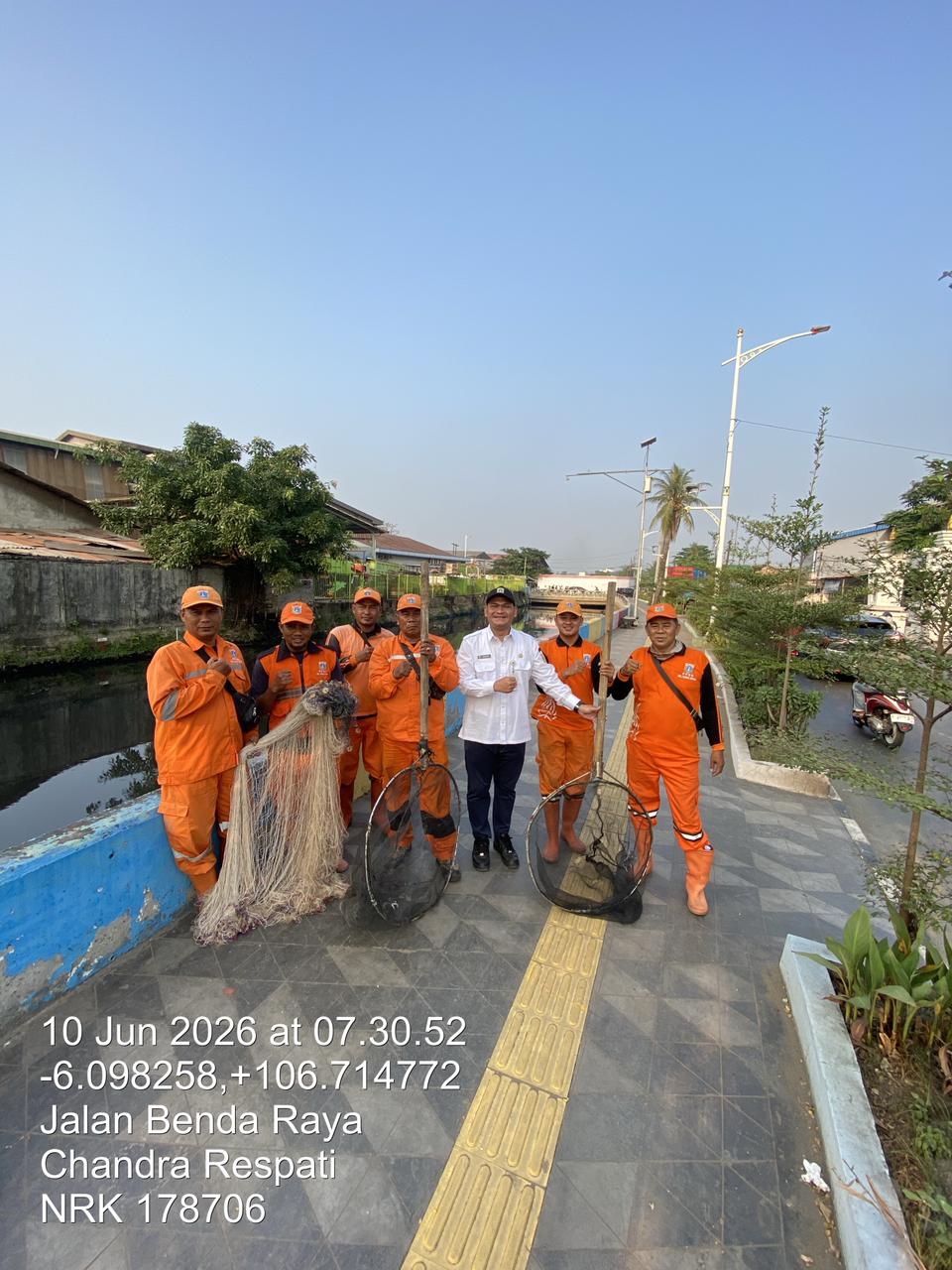 Pengendalian Populasi Ikan Sapu-Sapu di Kali Kamal Tunjukkan Kondisi Perairan Terkendali 4
