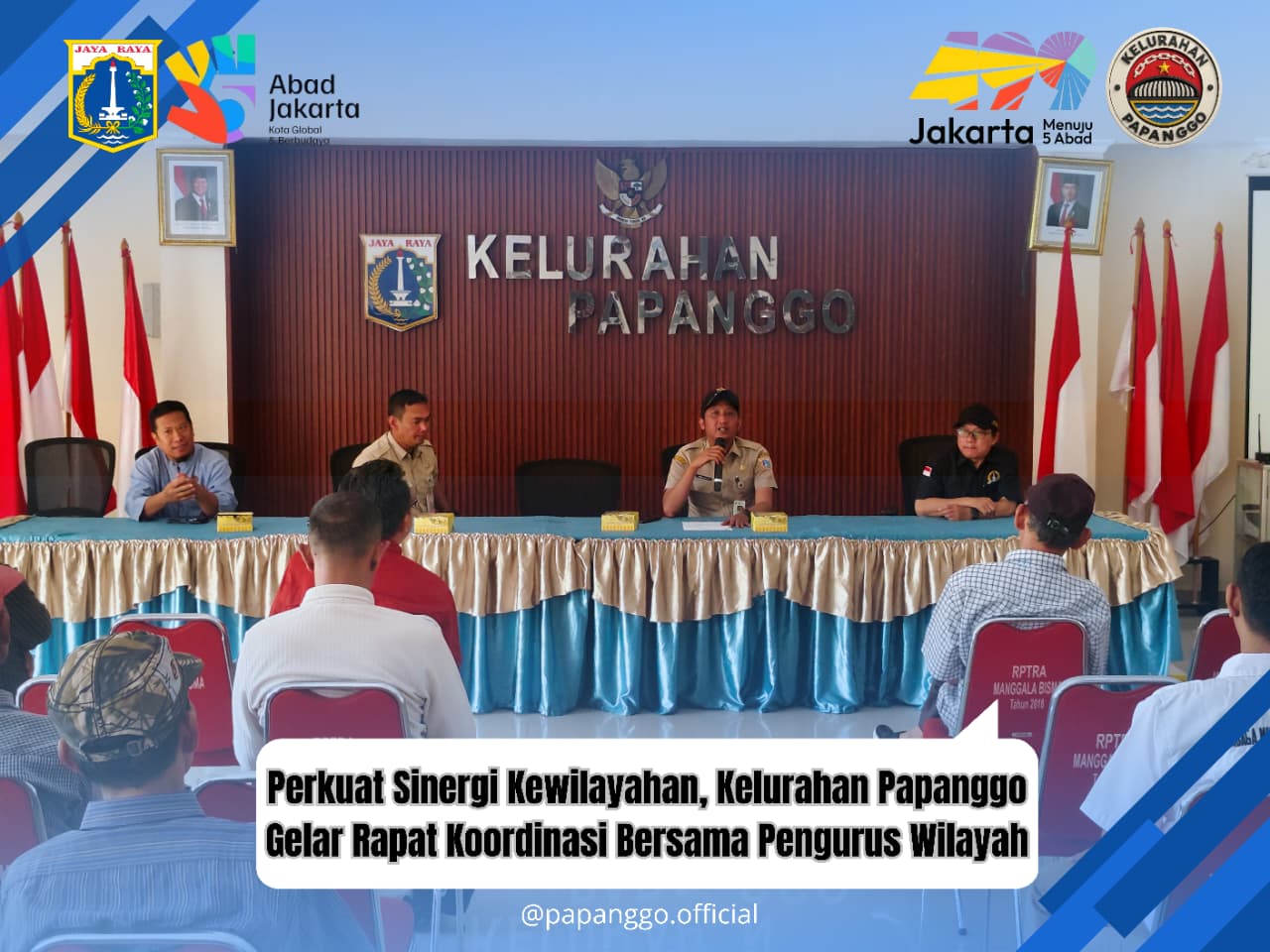 Rapat Koordinasi Bersama Pengurus Wilayah, Kelurahan Papanggo Perkuat Sinergi dan Kolaborasi Kewilayahan 10