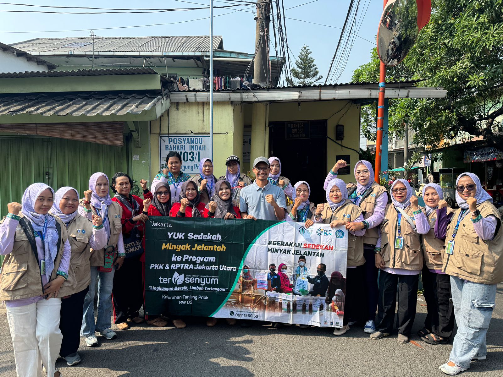 Monitoring Sedekah Minyak Jelanta di Wilayah RW.03 Kelurahan Tanjung Priok 1