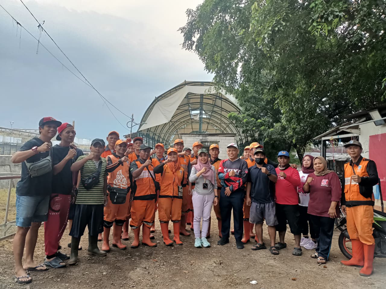 Monitoring Kegiatan Kerja Bakti Jl. Cipeucang 1 RW 013 Kelurahan Koja 5