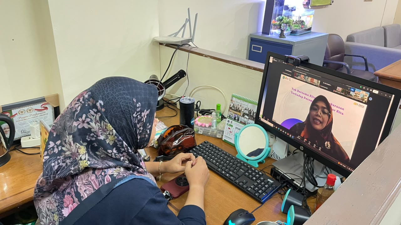 Kasi Kesra Kelurahan Pademangan Barat Hadiri Sosialisasi Pencegahan Kekerasan Terhadap Perempuan 2