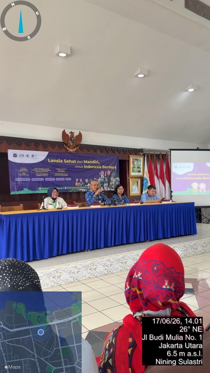 Kasi Kesra Kelurahan Pademangan Barat Hadiri Rapat Persiapan Peringatan Hari Lanjut Usia Tingkat Kecamatan Pademangan Tahun 2026 2