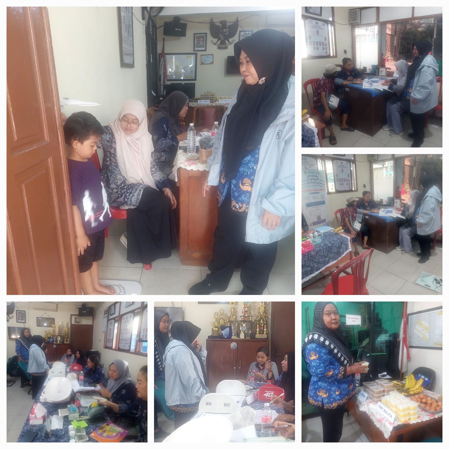 Kegiatan Posyandu Balita dan Lansia Wilayah RW 03 Kelurahan Pademangan Timur 1