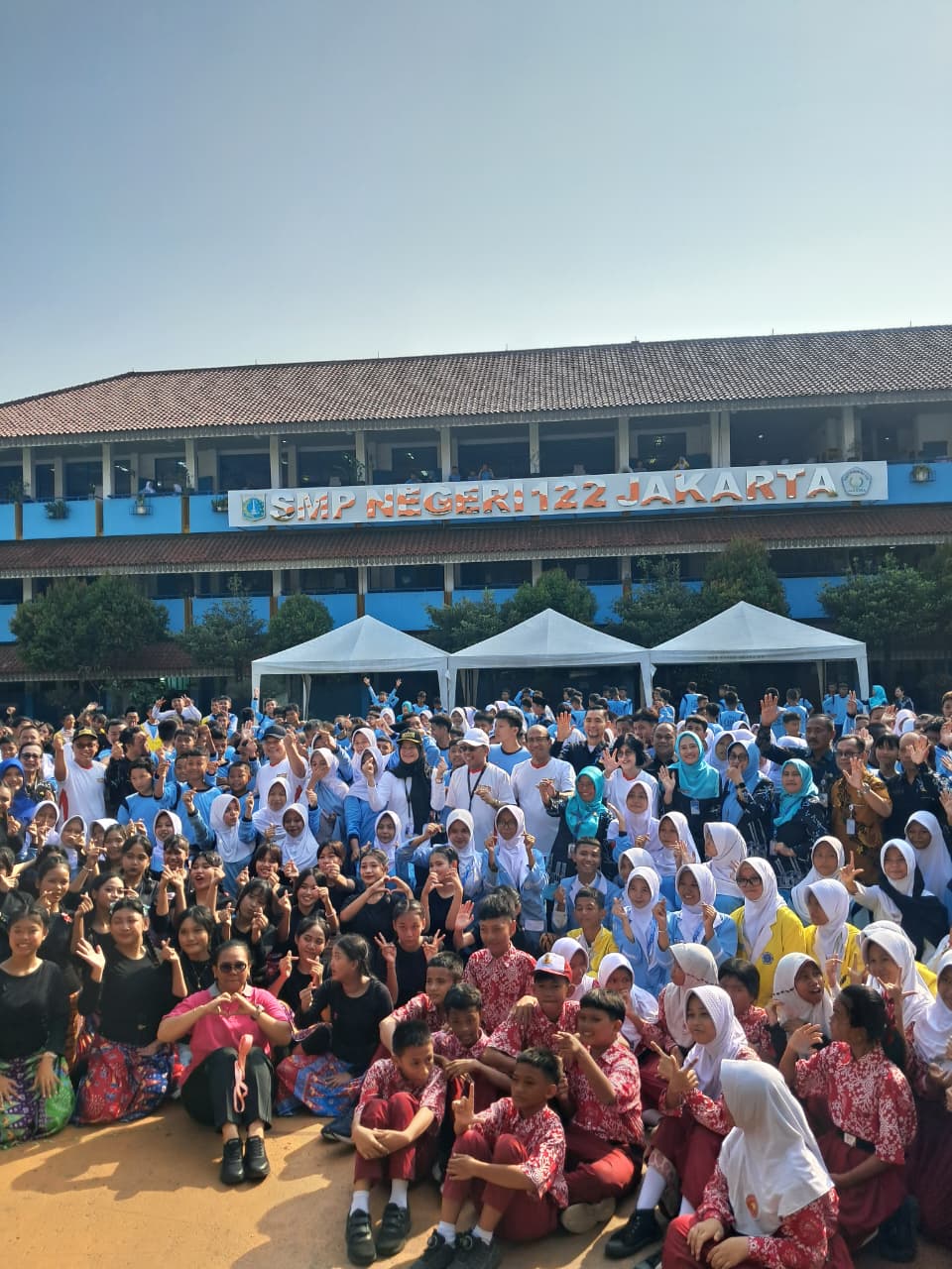 Kegiatan Cek Kesehatan Gratis (CKG) Bersama Kantor Staf Presiden di Kelurahan Kapuk Muara 2