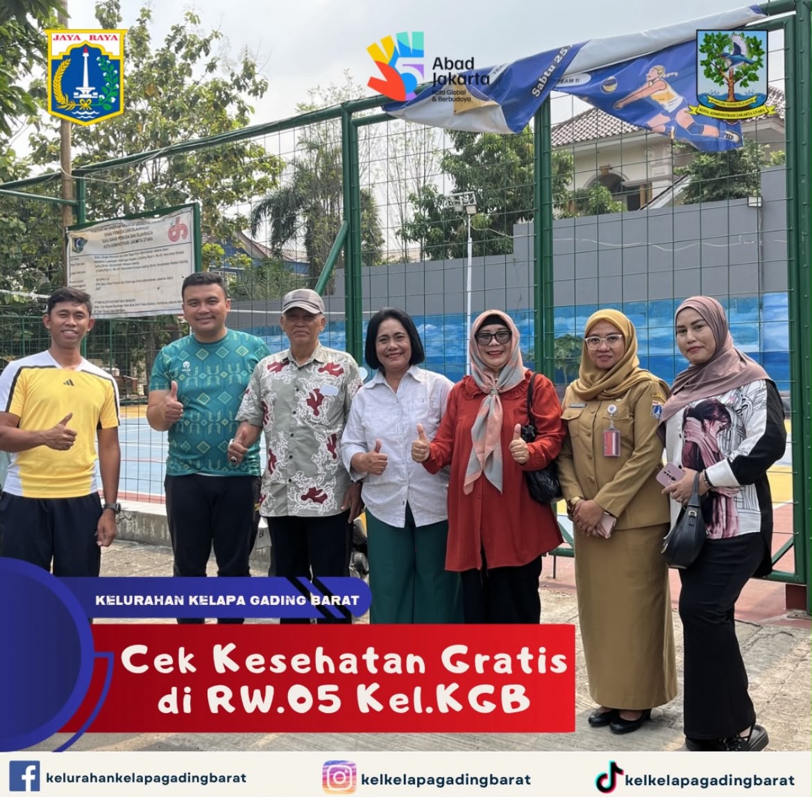 Monitoring Cek Kesehatan Gratis untuk Warga RW.05 1