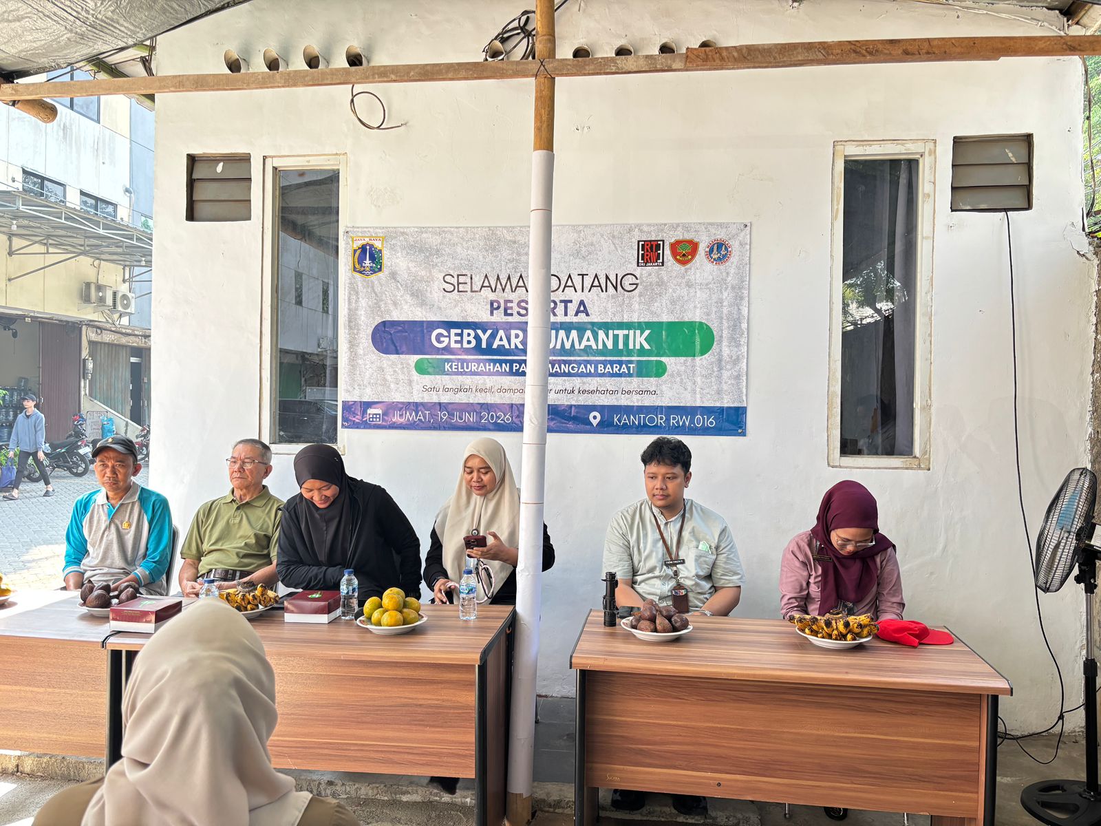 Kegiatan Gebyar PSN di RW 016 Perkuat Upaya Pencegahan DBD di Kelurahan Pademangan Barat 3