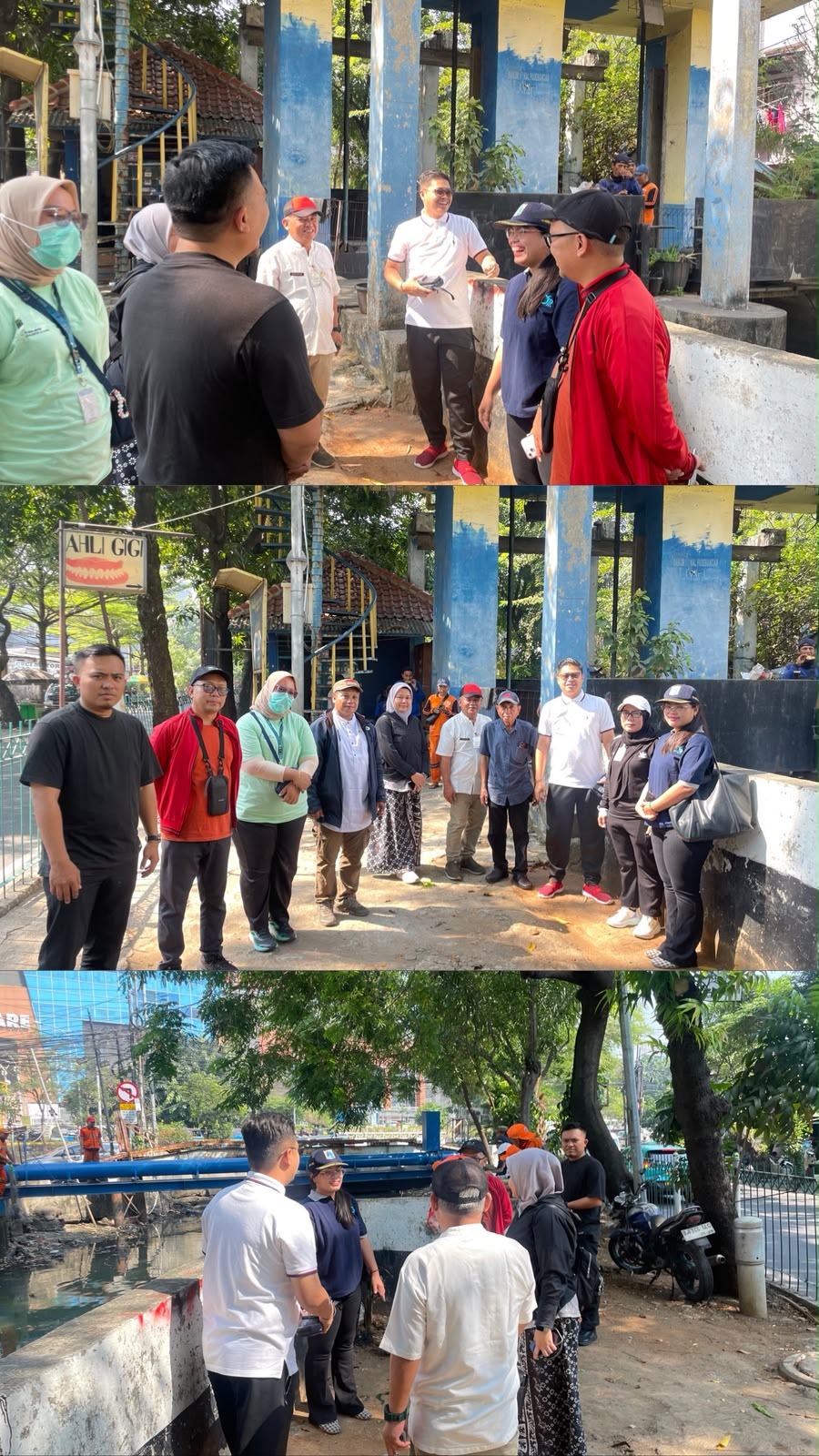 Kegiatan Menjaring Ikan Sapu-Sapu di Kalimati RW 01 Kelurahan Pademangan Barat 4