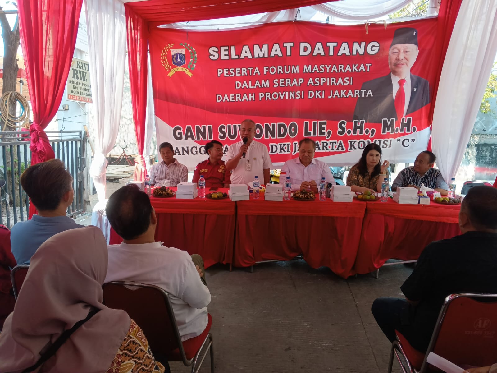 Kegiatan Reses Anggota DPRD DKI Jakarta Komisi C Serap Aspirasi Warga RW 05 Kelurahan Pademangan Barat 3