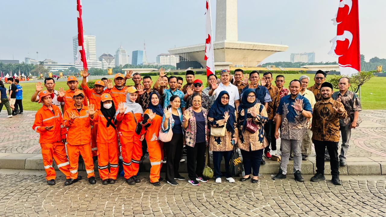Apel Siaga Jaga Jakarta Pilah Sampah di Monas, Wujudkan Budaya Peduli Lingkungan 4