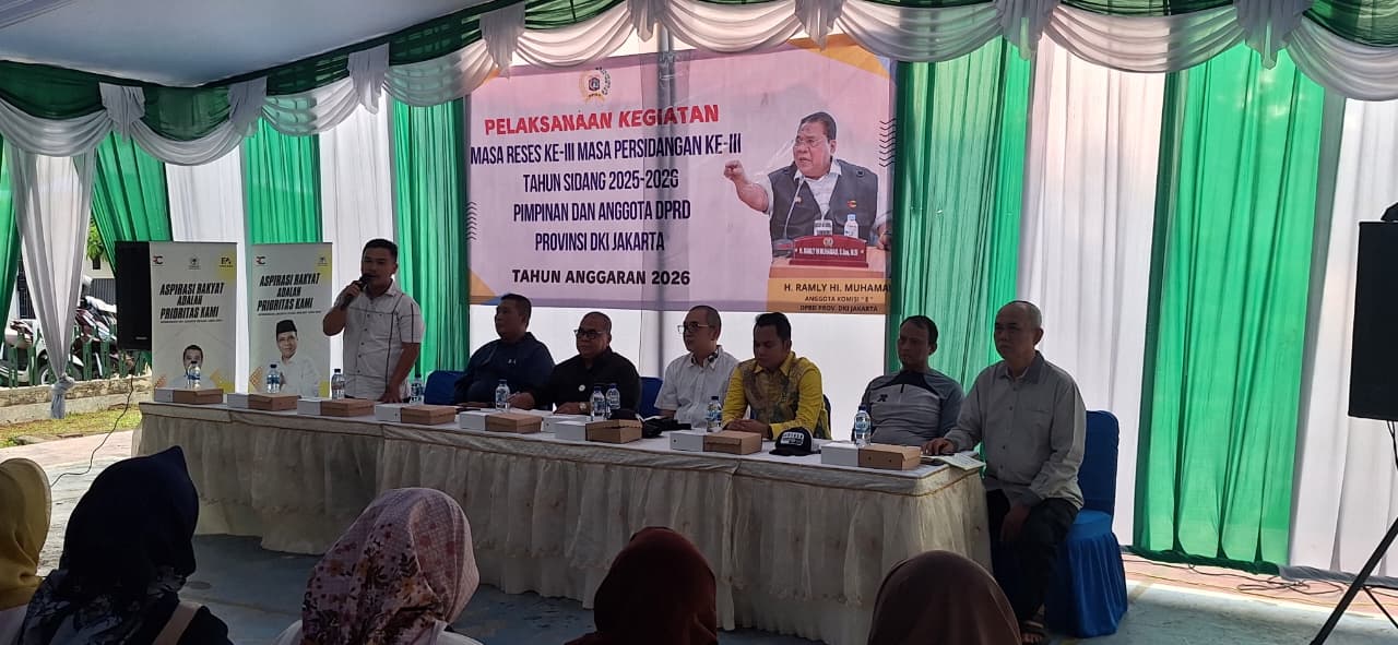 Penyerapan Aspirasi Reses Ke-III Anggota DPRD Prov DKI Jakarta Masa Sidang Ke-III Tahun Sidang 2025-2026. Tahun Anggaran 2026 4