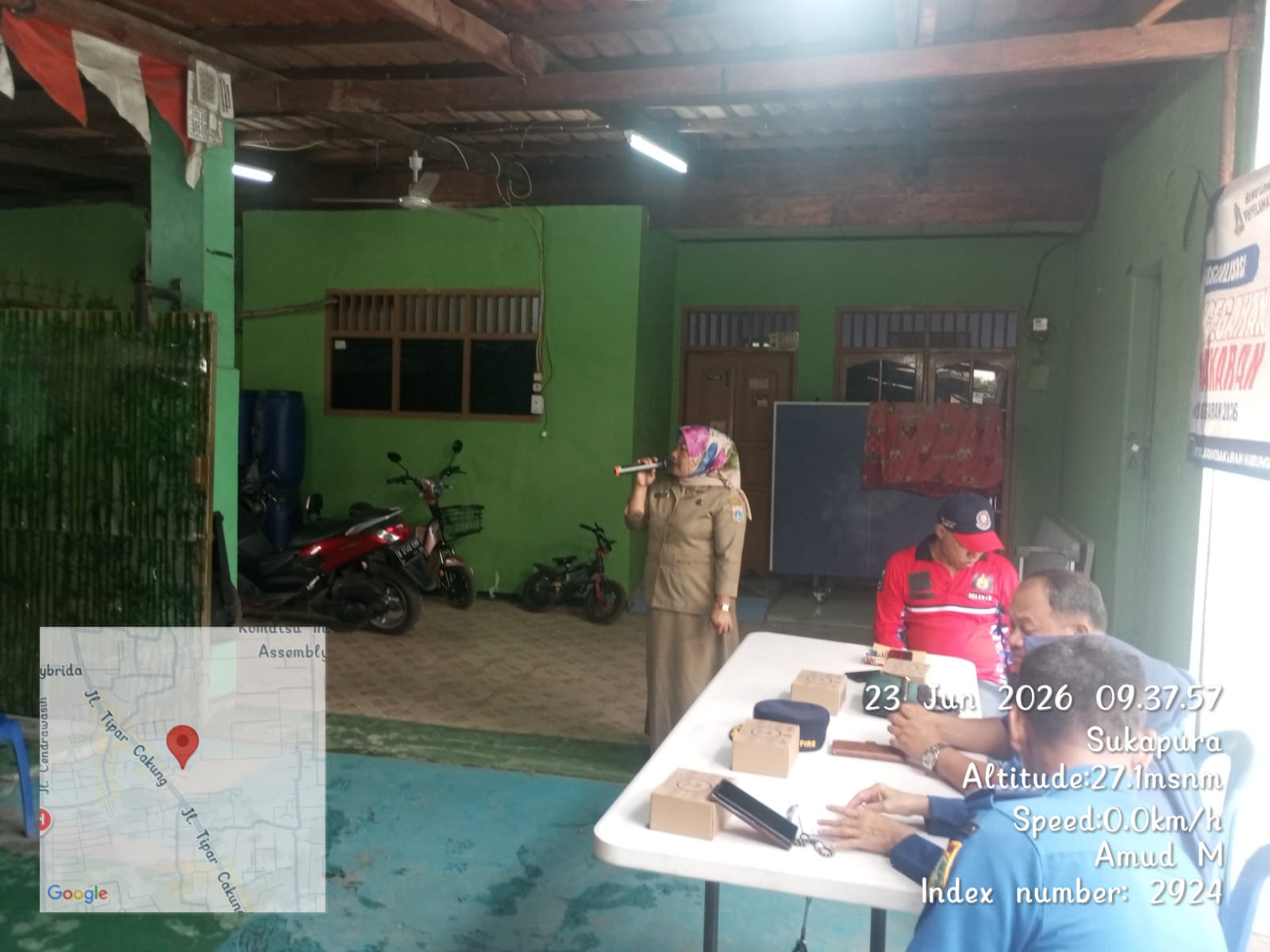 Tingkatkan Kewaspadaan, Sudin Penanggulangan Kebakaran dan Penyelamatan Kota Administrasi Jakarta Utara Gelar Sosialisasi Pencegahan Kebakaran di RW 03 Sukapura 3