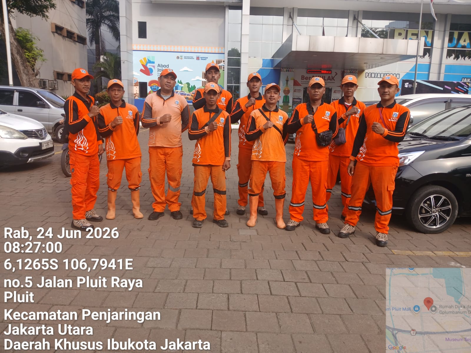 Kolaborasi CSR dan Pemerintah Hadirkan Revitalisasi Halte, Pelatihan Pengecatan PPSU Perkuat Kualitas Penataan Lingkungan di Penjaringan 3