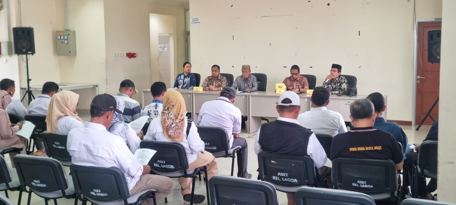 RAPAT PERSIAPAN LOMBA MTQ TINGKAT KELURAHAN LAGOA 4