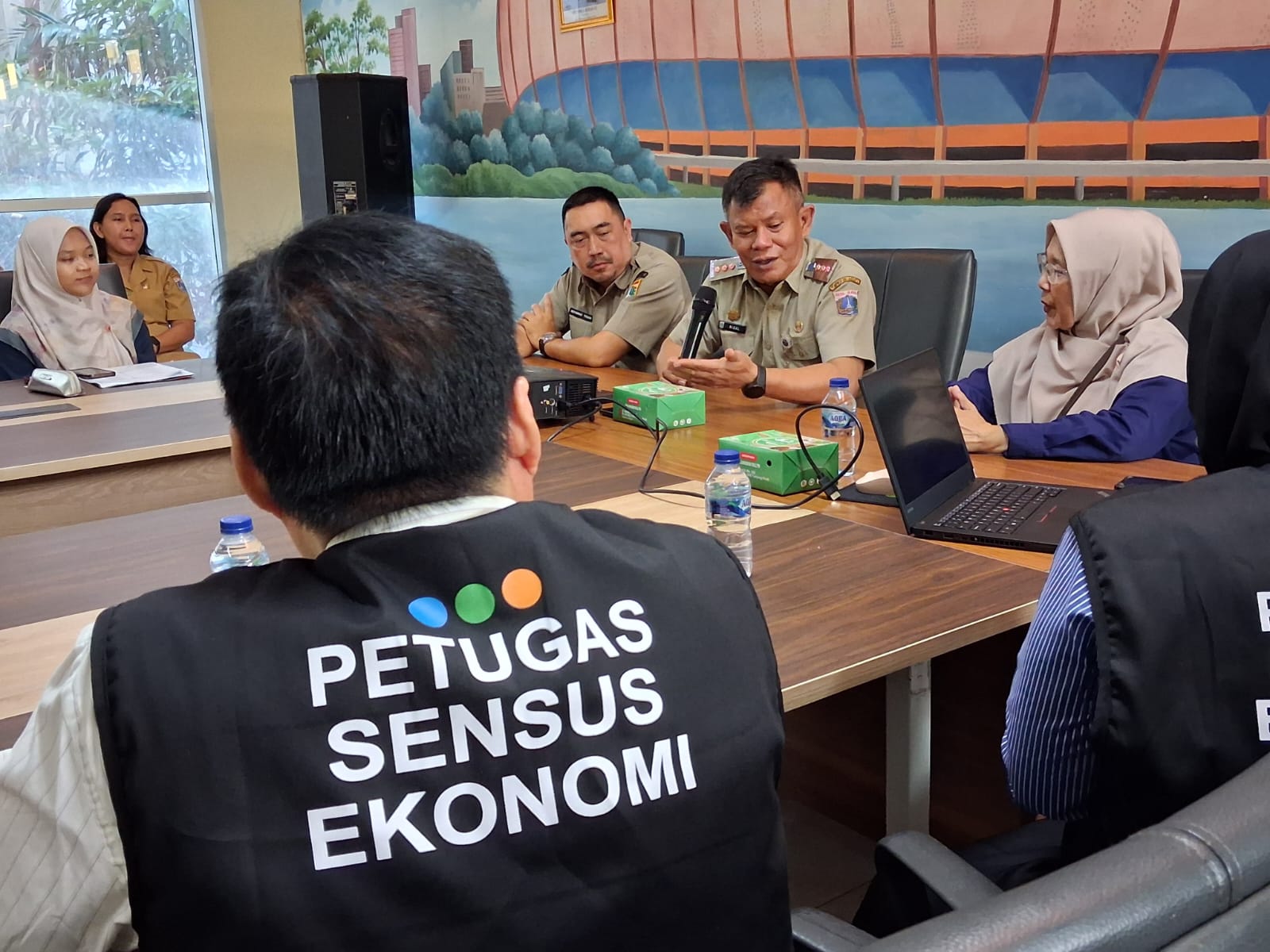 Sinergi Pembangunan, Kecamatan Tanjung Priok Dukung Penuh Pelaksanaan Sensus Ekonomi BPS 2
