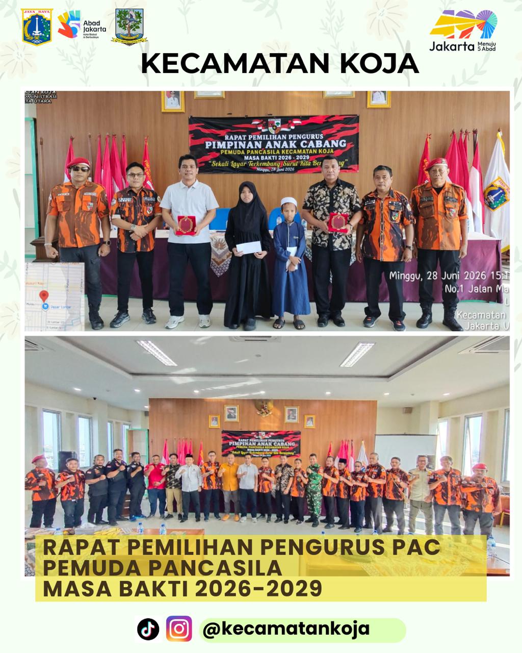 Rapat Pemilihan Pengurus PAC Pemuda Pancasila Kecamatan Koja Masa Bakti 2026-2029 6