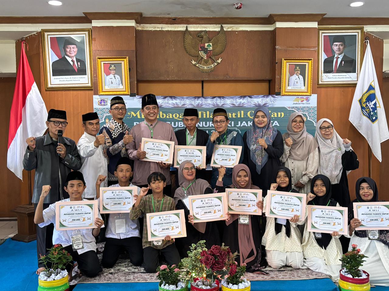 Musabaqoh Tilawatil Qur'an (MTQ) Piala Gubernur DKI Jakarta Tahun 2026 (Juara 1 s/d Juara 3 Anak-Anak dan Dewasa) Tingkat Kelurahan Pademangan Barat. 6