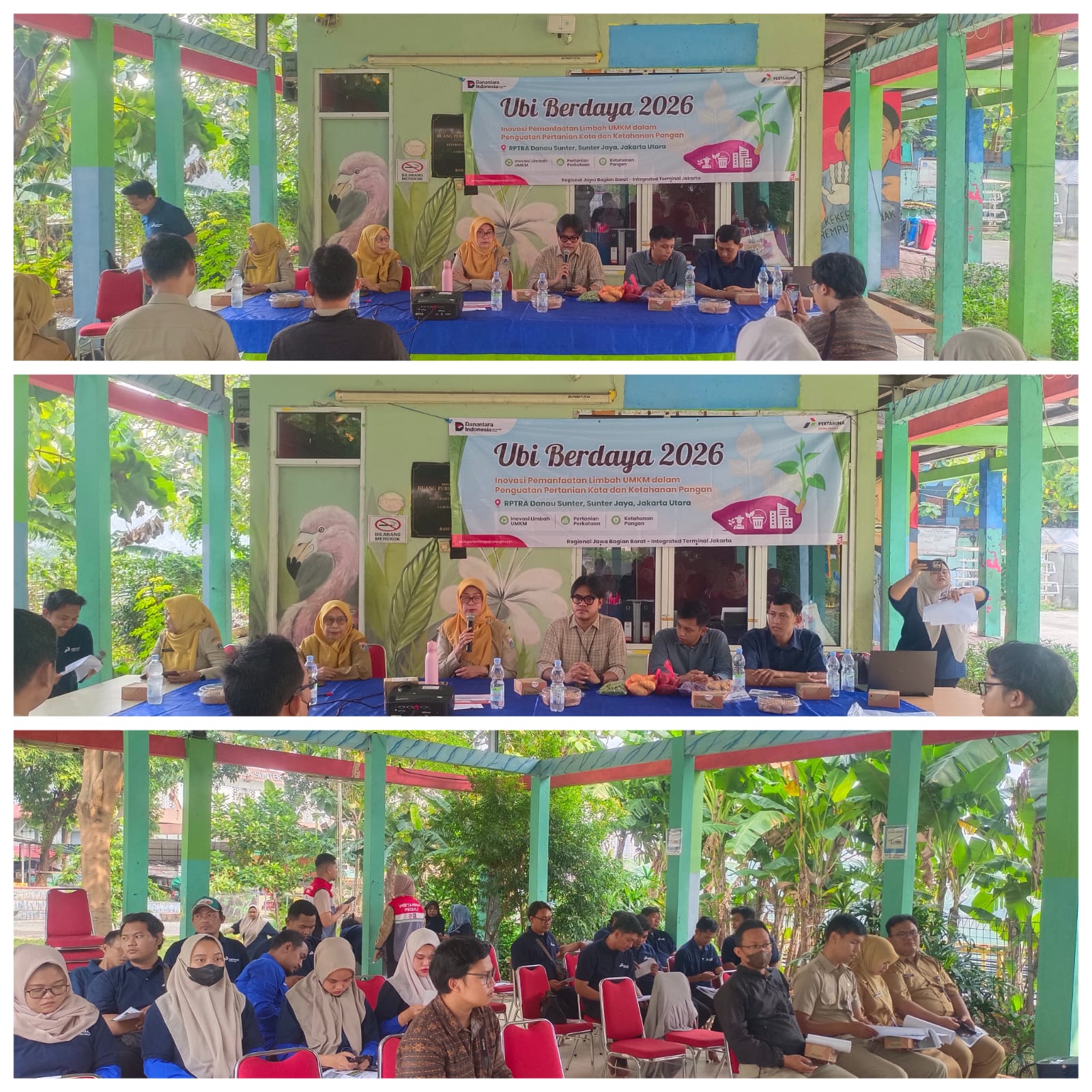 Dorong Kemandirian Pangan, Kelurahan Sunter Jaya Gelar Pelatihan Inovasi Pemanfaatan Limbah UMKM untuk Pertanian Kota "Ubi Berdaya" 3