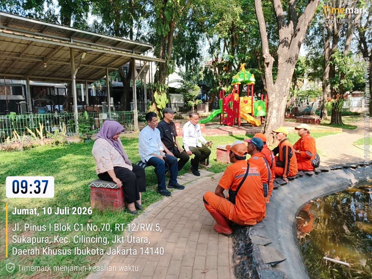 Perkuat Sinergitas, Lurah Sukapura Kumpulkan Para Ketua Tim PPSU 2