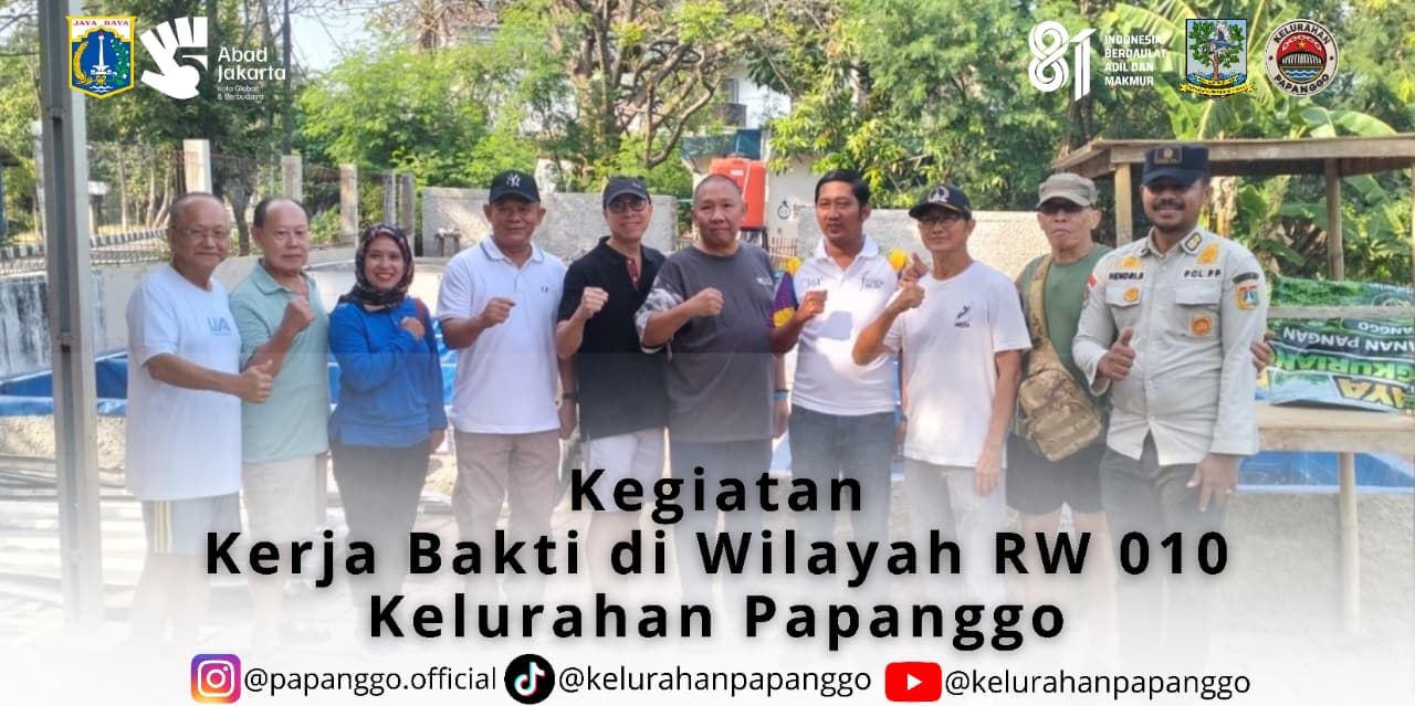 Kolaborasi Pemerintah dan Warga, Kerja Bakti di RPTRA Manggala Bisma Wujudkan Lingkungan Bersih dan Sehat 11