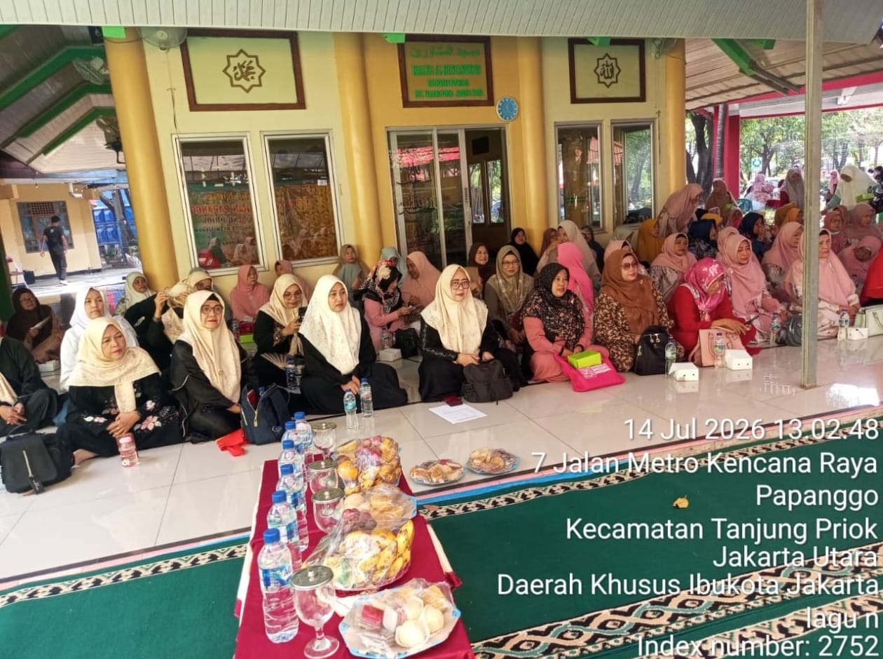 Pengajian Rutin Al Hidayah Perkuat Silaturahmi dan Pembinaan Keagamaan Masyarakat Kelurahan Papanggo 9