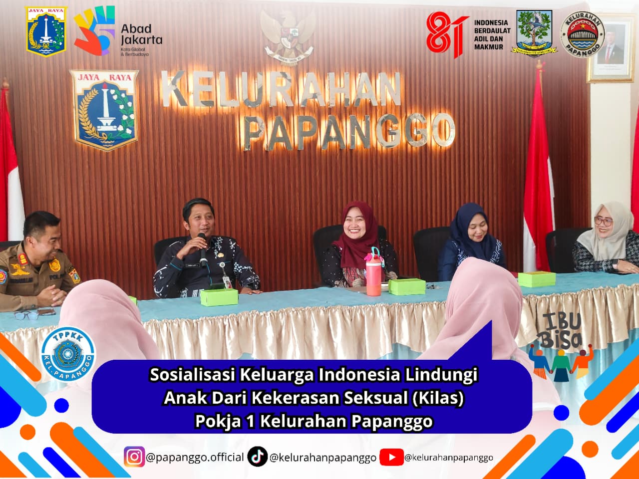 Kelurahan Papanggo Gelar Sosialisasi PATBM Melalui Program KILAS, Perkuat Peran Masyarakat dalam Perlindungan Anak 12