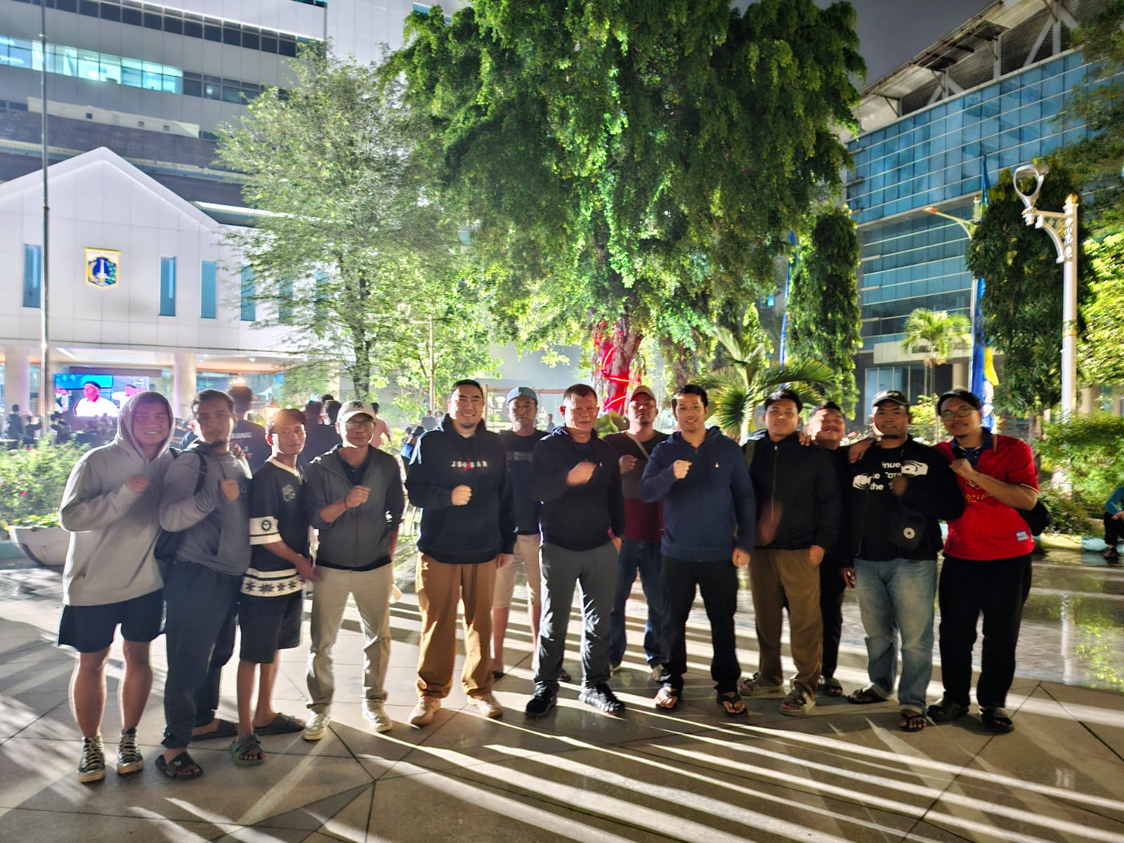 kegiatan Nonton Bareng (Nobar) yang diselenggarakan di lingkungan Kantor Walikota Administrasi Jakarta Utara, Tanjung Priok 4
