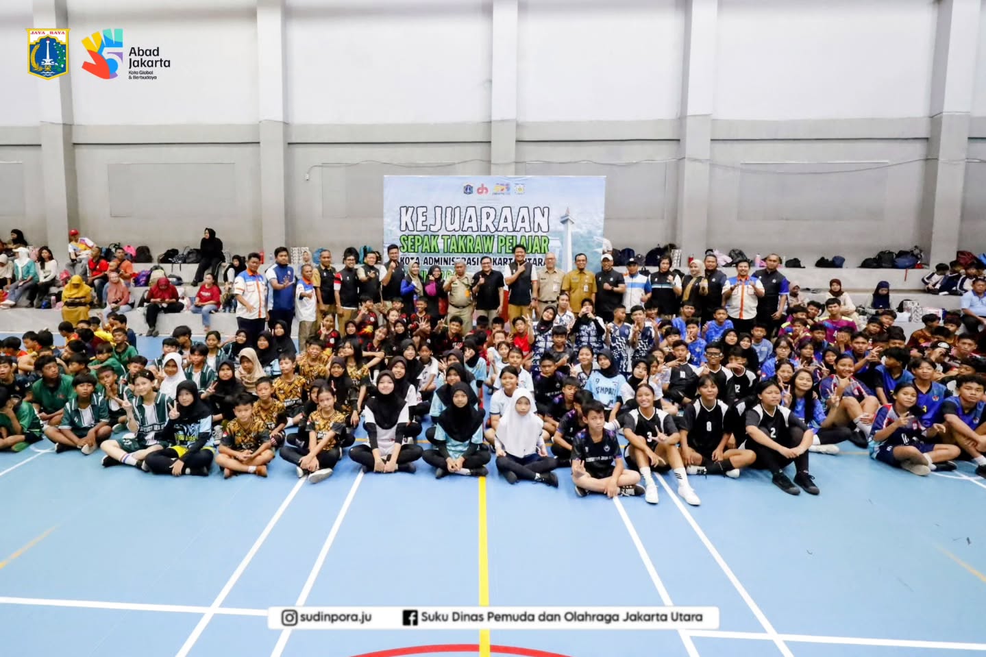 Kejuaraan Sepak Takraw Pelajar Kota Administrasi Jakarta Utara Tahun 2026 10