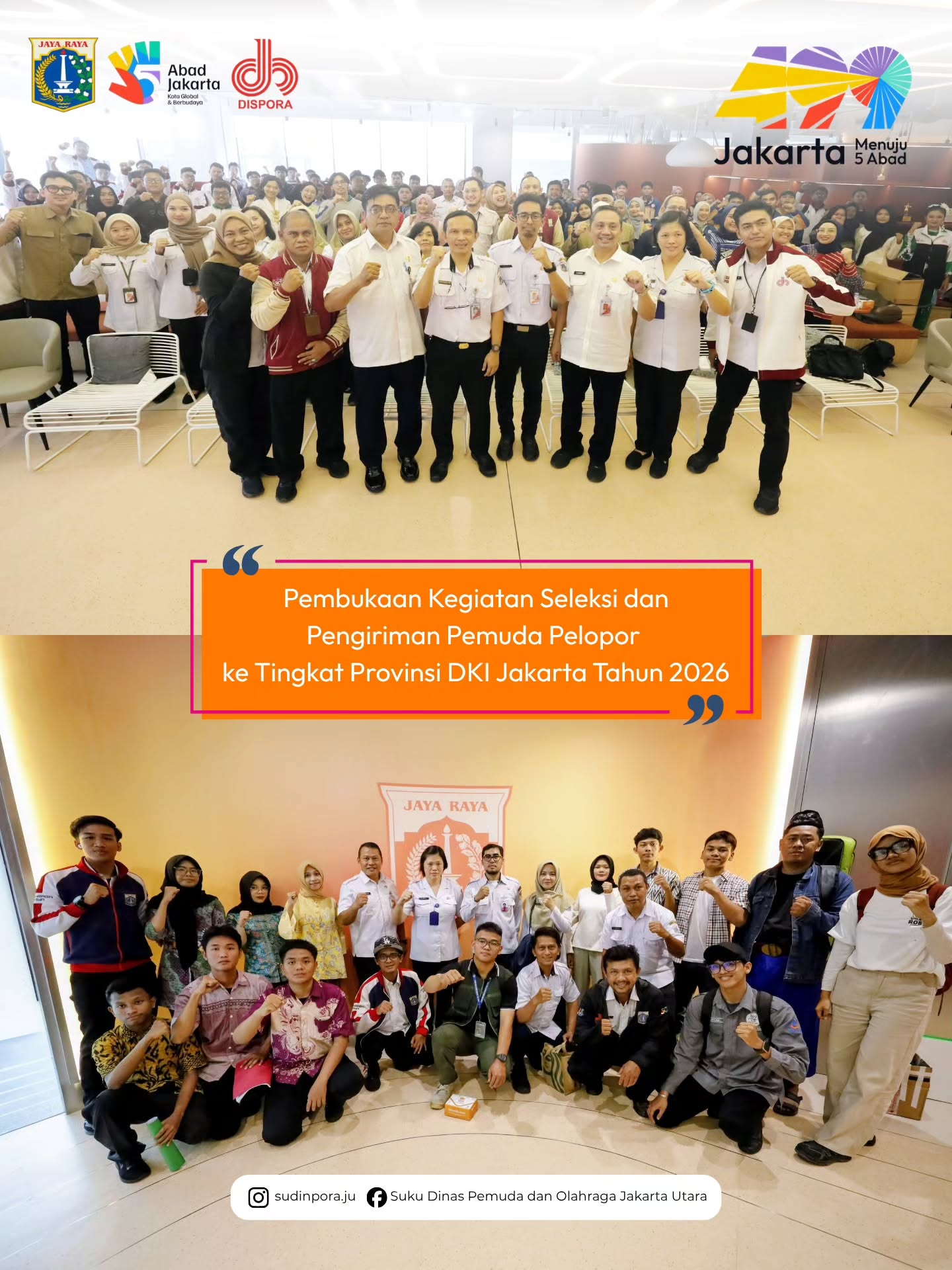 Kegiatan Seleksi Pemuda Pelopor Tingkat Provinsi DKI Jakarta Tahun 2026 Resmi Dibuka 6