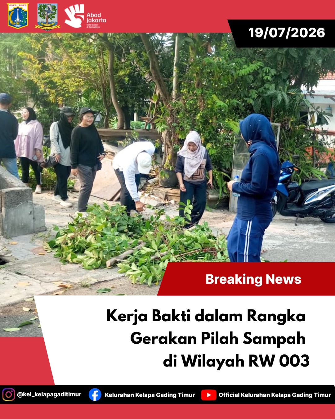 Kerja Bakti Pilah Sampah di RW 003, Wujud Kolaborasi Mewujudkan Lingkungan Bersih dan Berkelanjutan 5