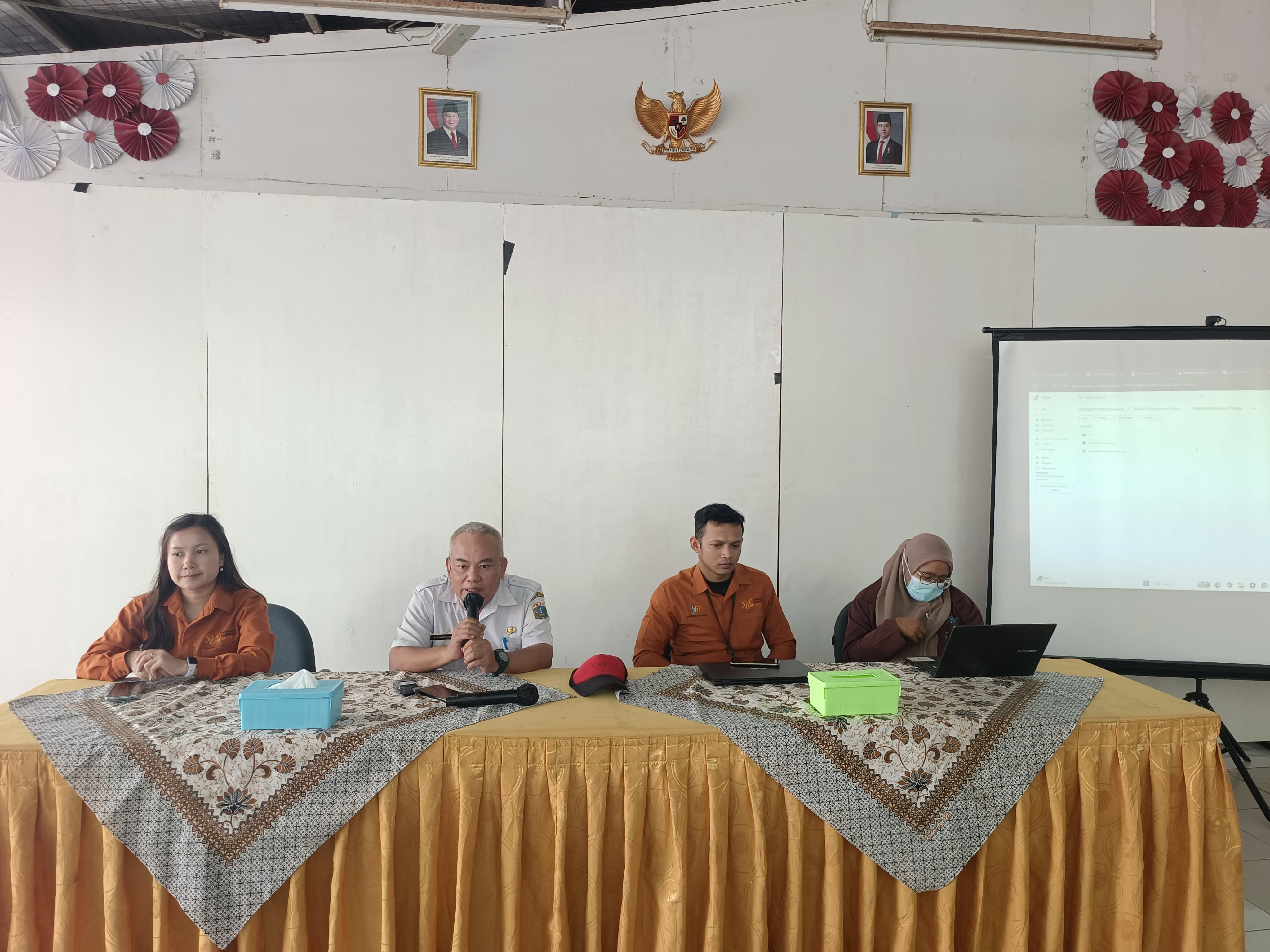 Evaluasi Petugas Sensus Ekonomi BPS Digelar di RPTRA Budi Mulia 3