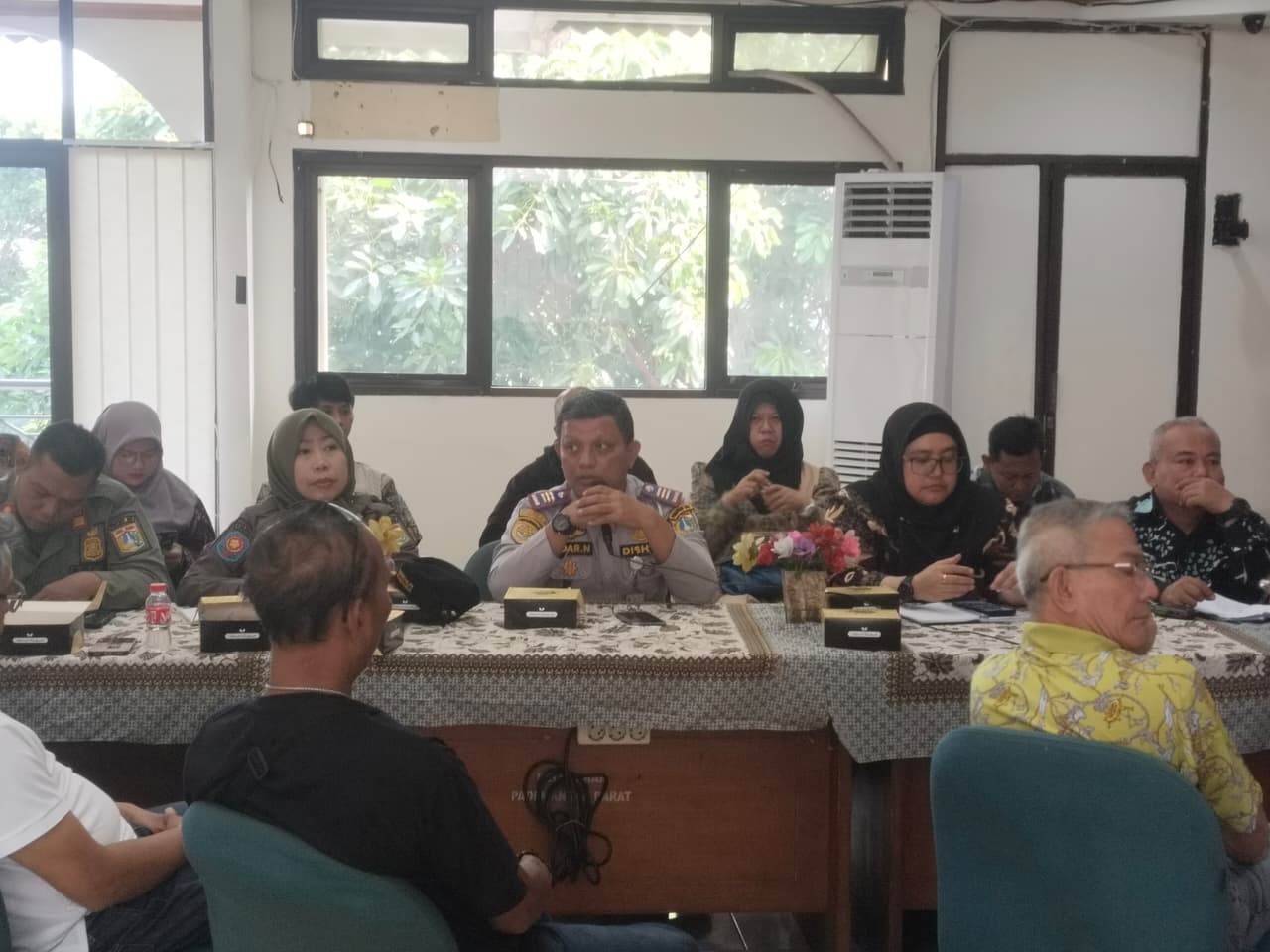 Rapat Koordinasi Bahas Penataan Parkir dan Pedagang di Taman Difabel Pademangan Barat 3