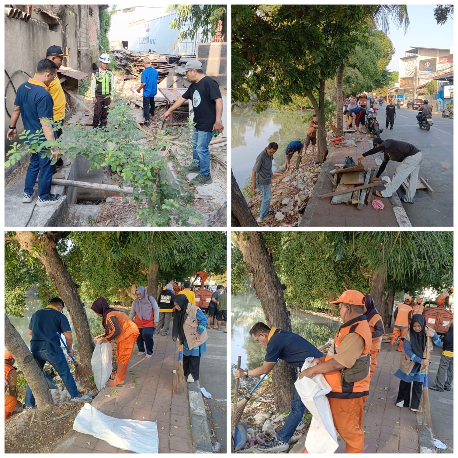 Monitoring Kerja Bakti dan Sosialisasi Pemilahan Sampah di RW.08 Kelurahan Tanjung Priok 2