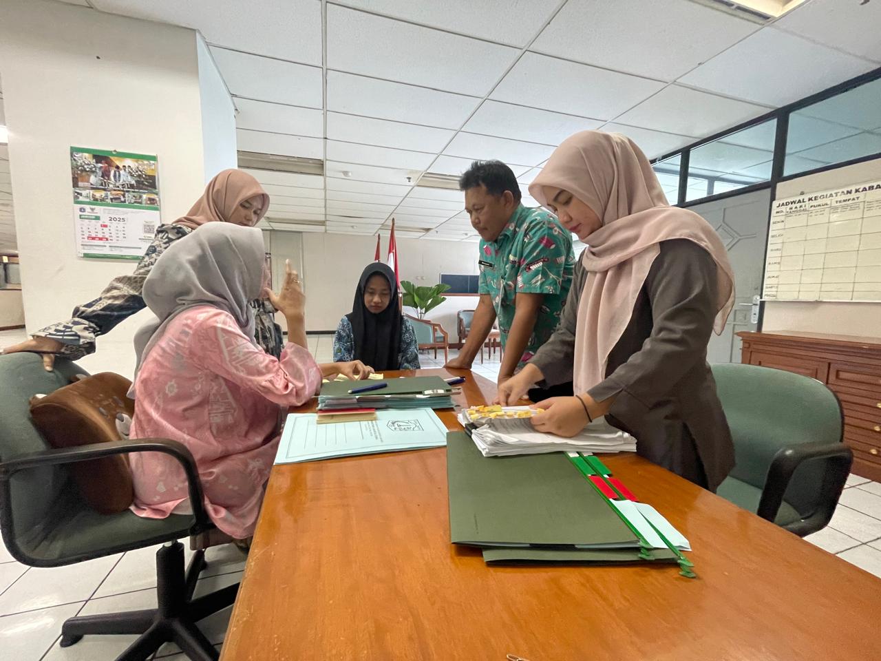 Monitoring dan Evaluasi Pengelolaan Kearsipan Pada Unit Pengolah Di Setko Jakarta Utara 1