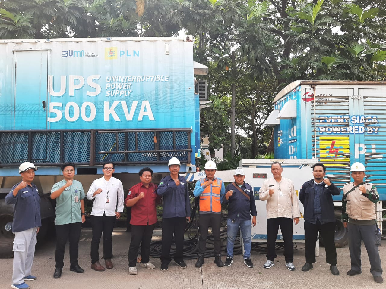 Pelayanan Daya Listrik dengan Genset pada Acara Aktualisasi Nilai-Nilai Natal Tahun 2024 Pemerintah Provinsi DKI Jakarta 3