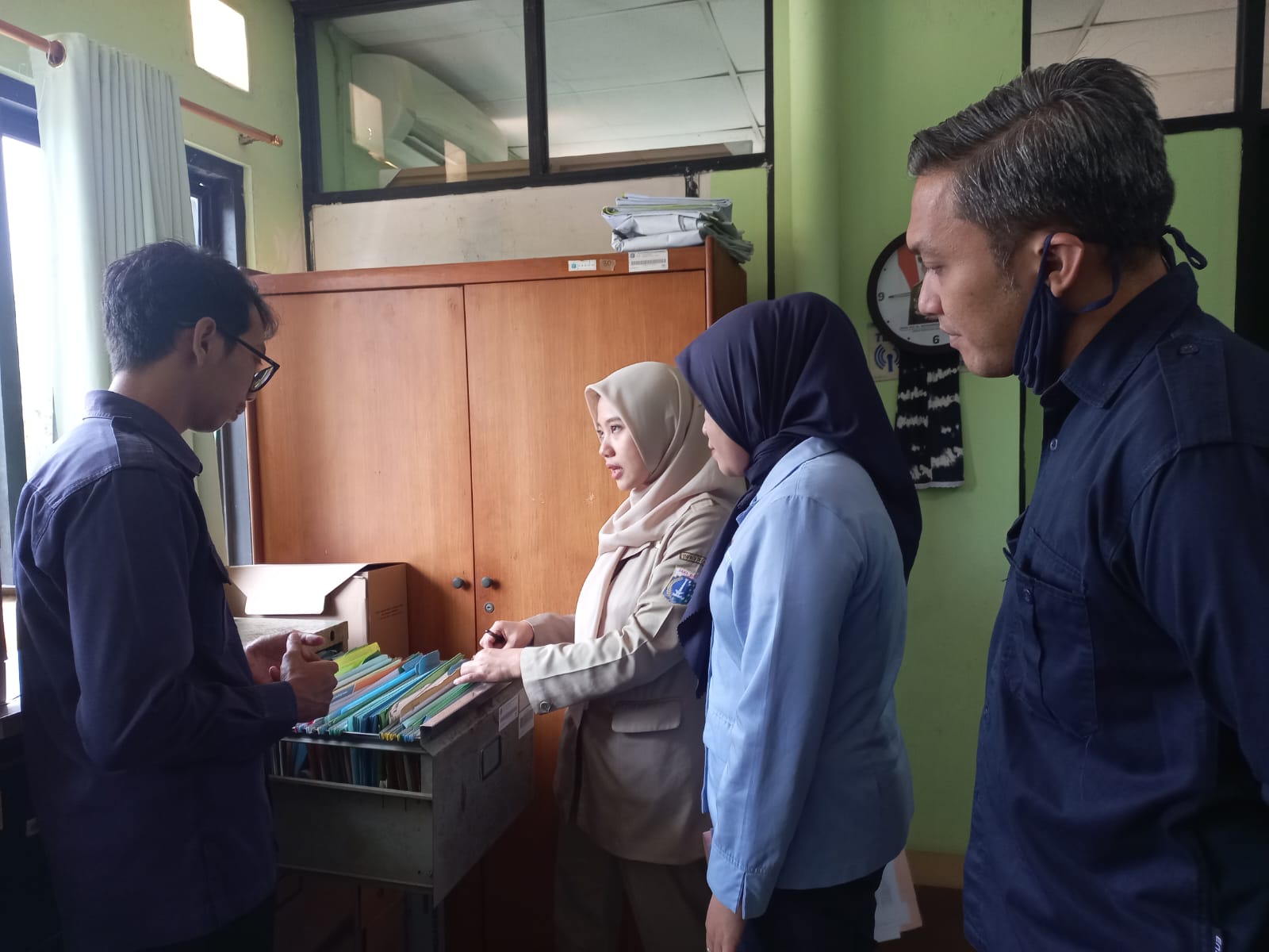Monitoring dan Asistensi Kearsipan di UKPD, Kelurahan dan Kecamatan Wilayah Jakarta Utara 2