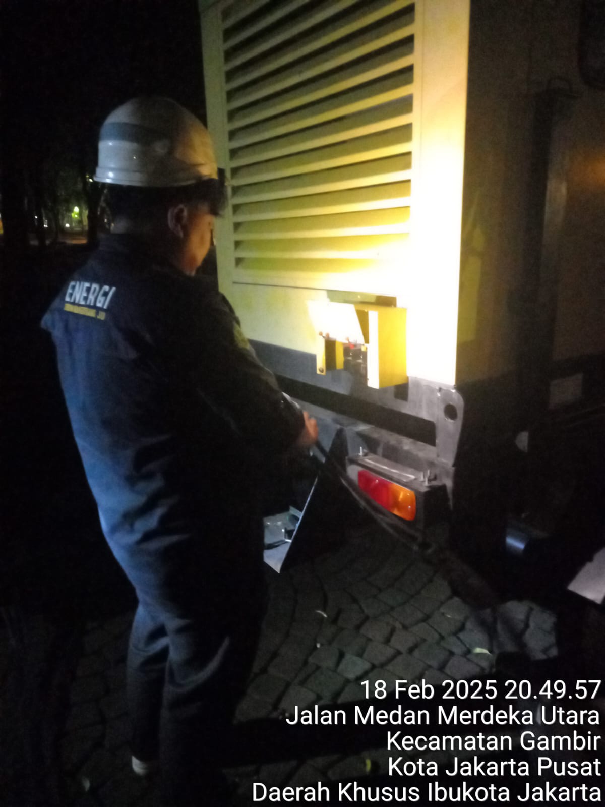 Pelayanan Daya Listrik dengan Genset pada Kegiatan Pelantikan Kepala Daerah Hasil Pilkada Serentak Tahun 2024, Penyambutan, Serah Terima Jabatan, dan Pidato Sambutan Gubernur dan Wakil Gubernur DKI Jakarta Masa Jabatan Tahun 2025-2030 1