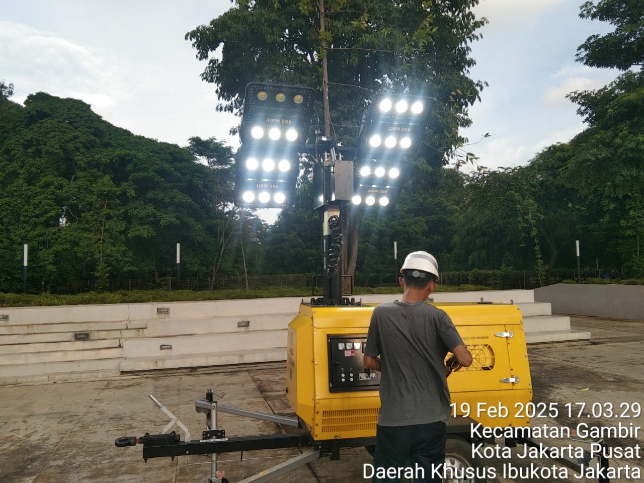 Pelayanan Daya Listrik dengan Genset pada Kegiatan Pelantikan Kepala Daerah Hasil Pilkada Serentak Tahun 2024, Penyambutan, Serah Terima Jabatan, dan Pidato Sambutan Gubernur dan Wakil Gubernur DKI Jakarta Masa Jabatan Tahun 2025-2030 3