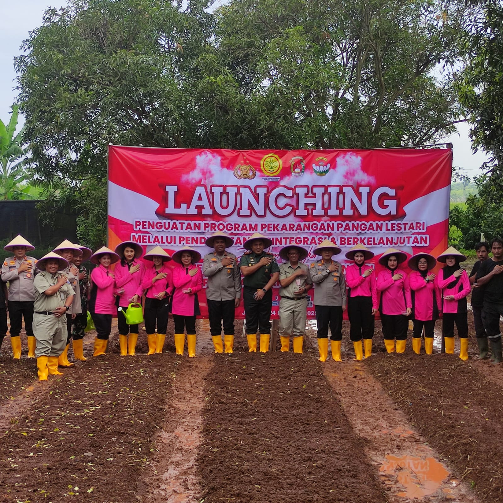 Launching Penguatan Pangan Lestari 1