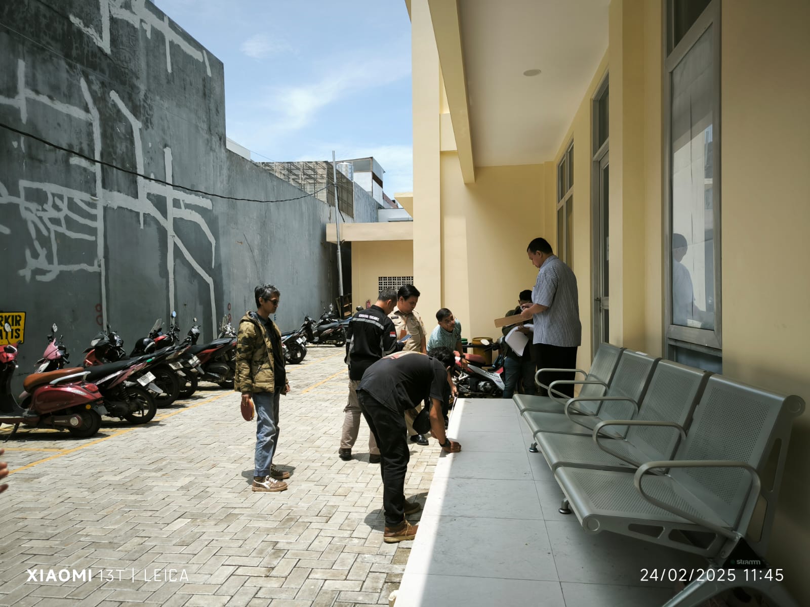 Pemeriksaan Pengukuran Volume Fisik Kantor Lurah Sukapura oleh BPK 4