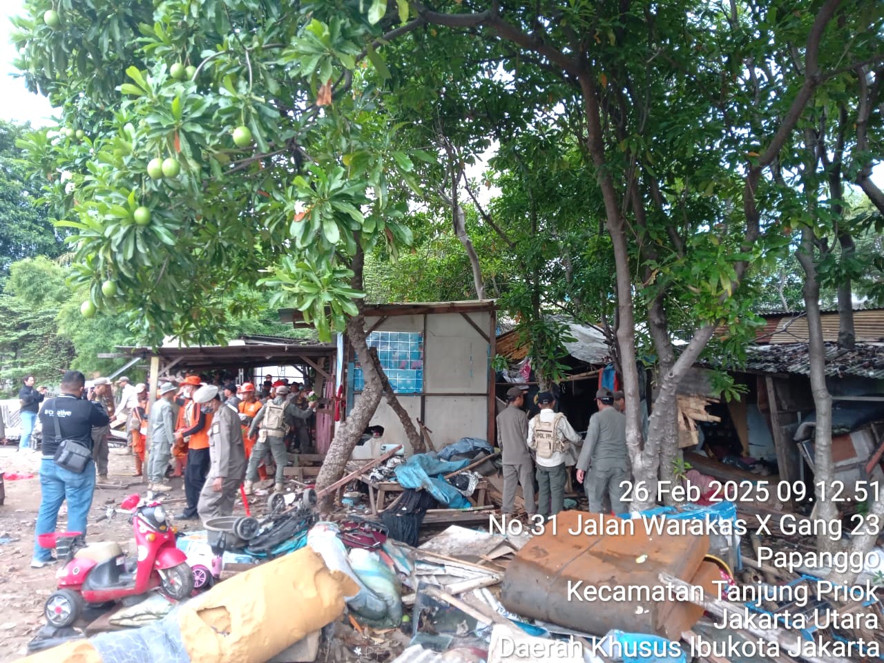 TPS B3 Waduk Cincin, Kelurahan Papanggo 2