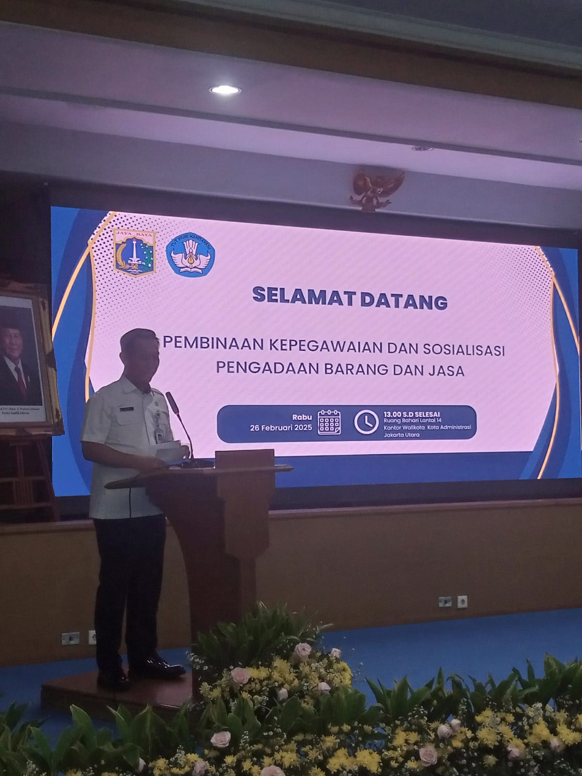 PEMBINAAN KEPEGAWAIAN DAN SOSIALISASI PENGADAAN BARANG DAN JASA TAHUN 2025 1