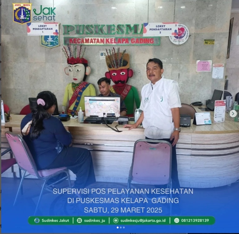 Monitoring Pelayanan kesehatan di fasilitas kesehatan baik Puskesmas maupun Rumah Sakit Umum Daerah. Selama hari libur cuti bersama dan libur lebaran 2