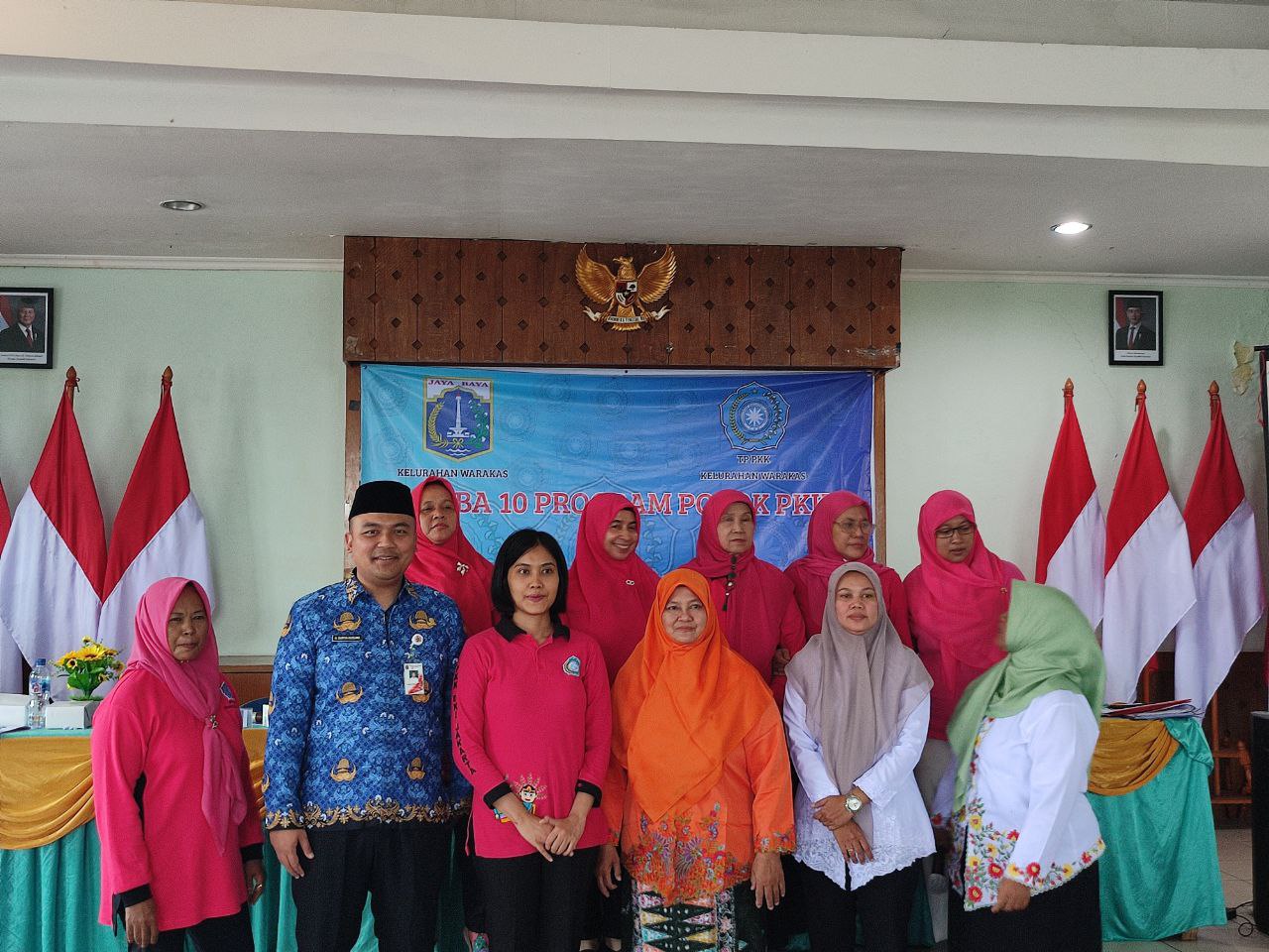 lomba 10 program pkk kelurahan warakas 1