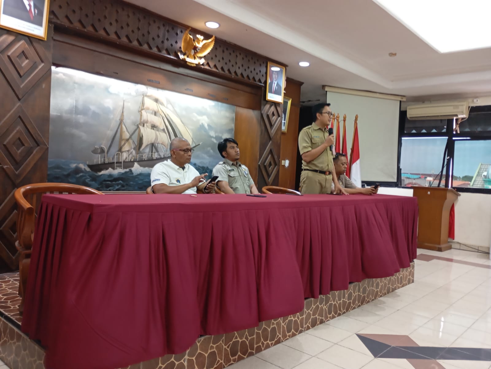 Kegiatan perkenalan Pemimpin dan Jajaran baru kepada PPSU Kelurahan Kalibaru 2