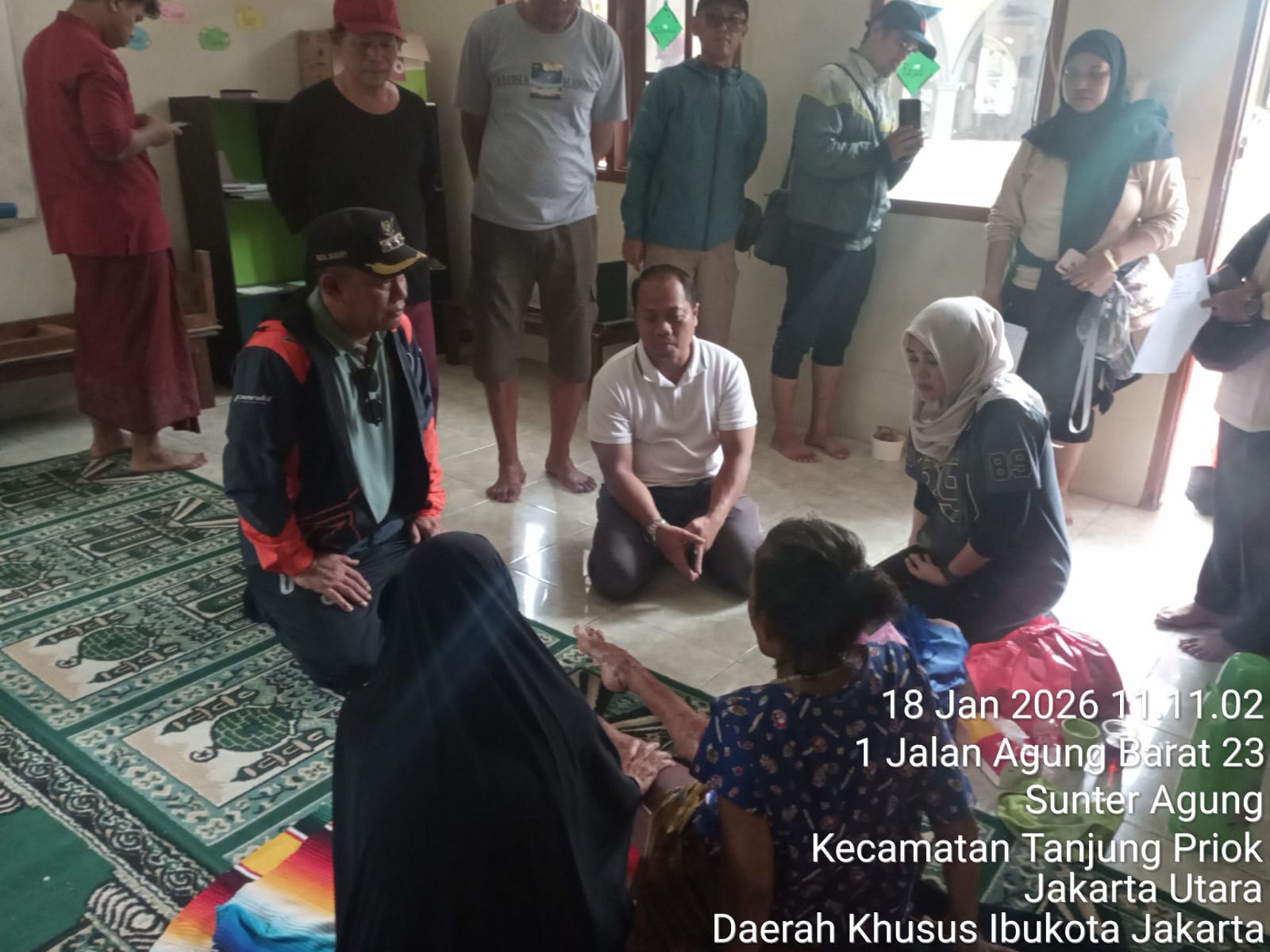 Lurah Sunter Agung Turun Langsung Pantau Genangan Di Wilayah Kelurahan Sunter Agung 4