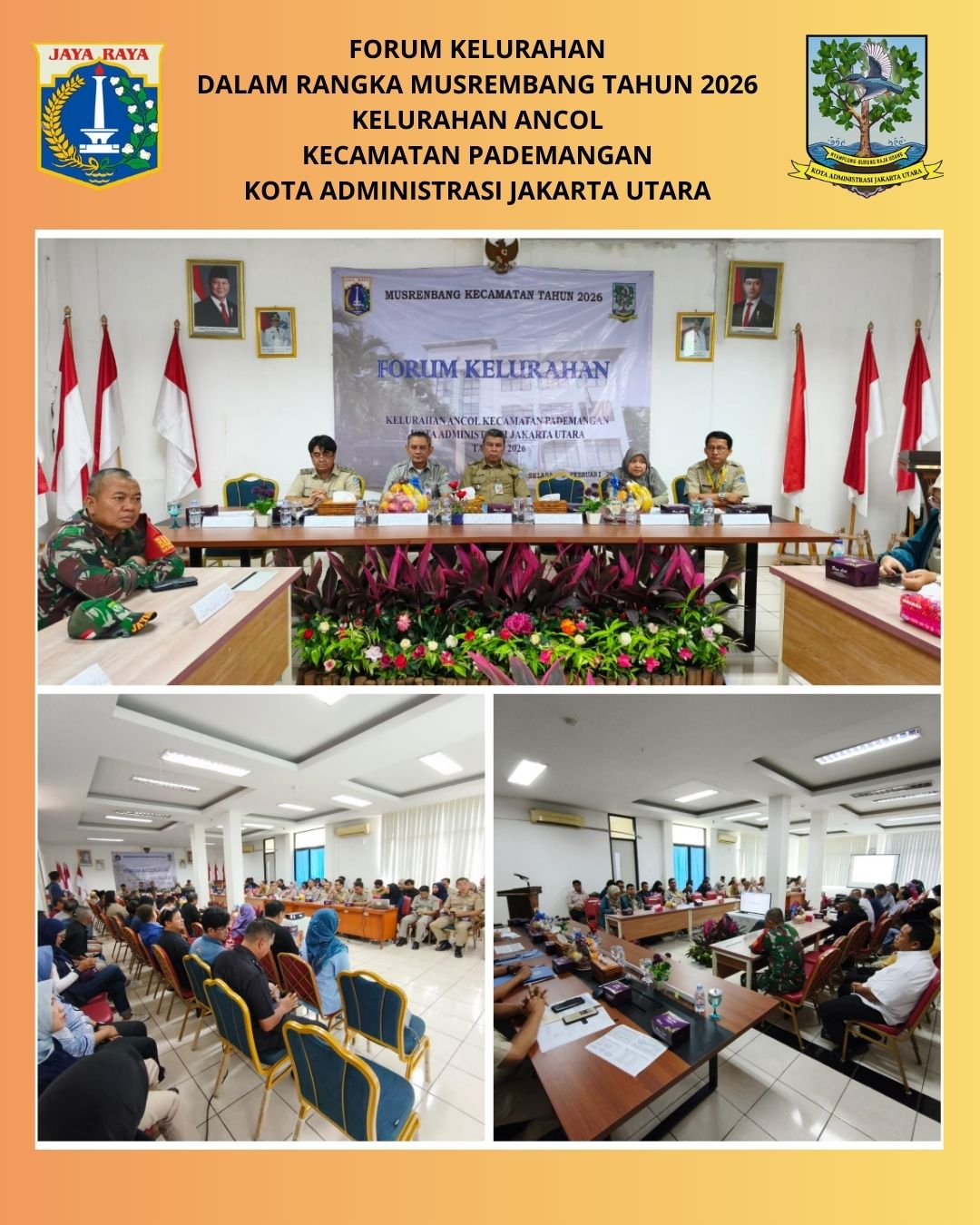 Forum Kelurahan Ancol Bahas Usulan Musrenbang 2026 1