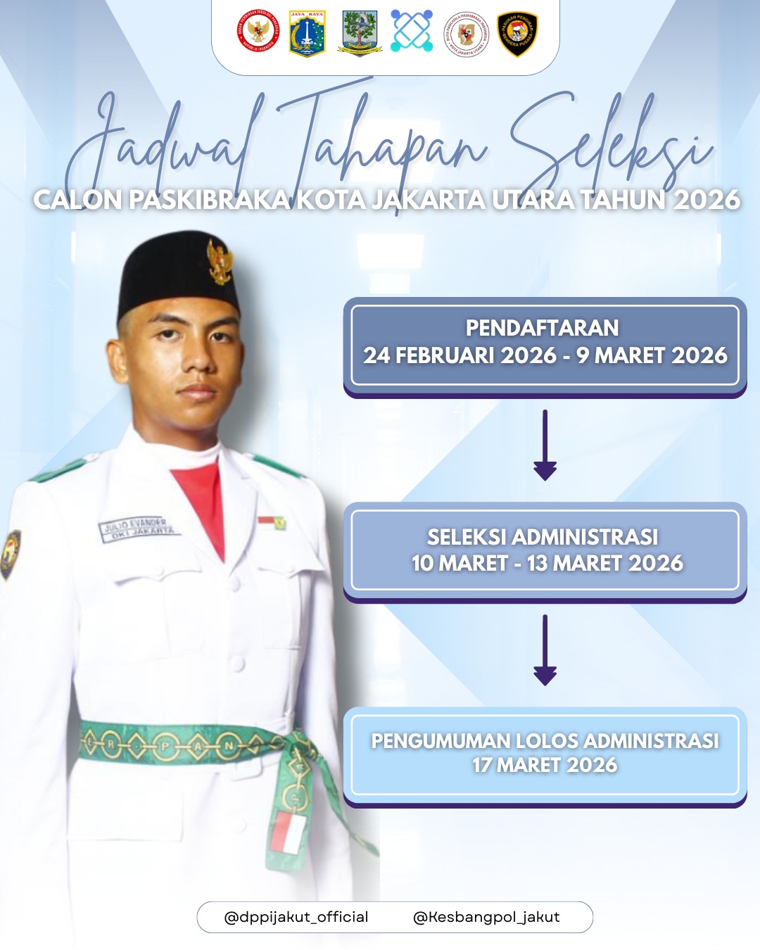 PENGUMUMAN SELEKSI PAKIBRAKA KOTA ADMINISTRASI JAKARTA UTARA TAHUN 2026 1