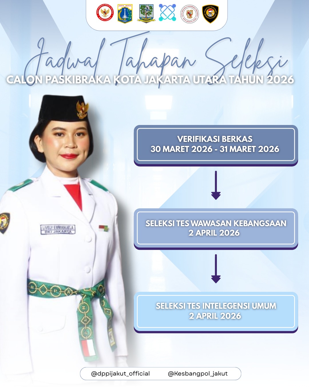 PENGUMUMAN SELEKSI PAKIBRAKA KOTA ADMINISTRASI JAKARTA UTARA TAHUN 2026 2