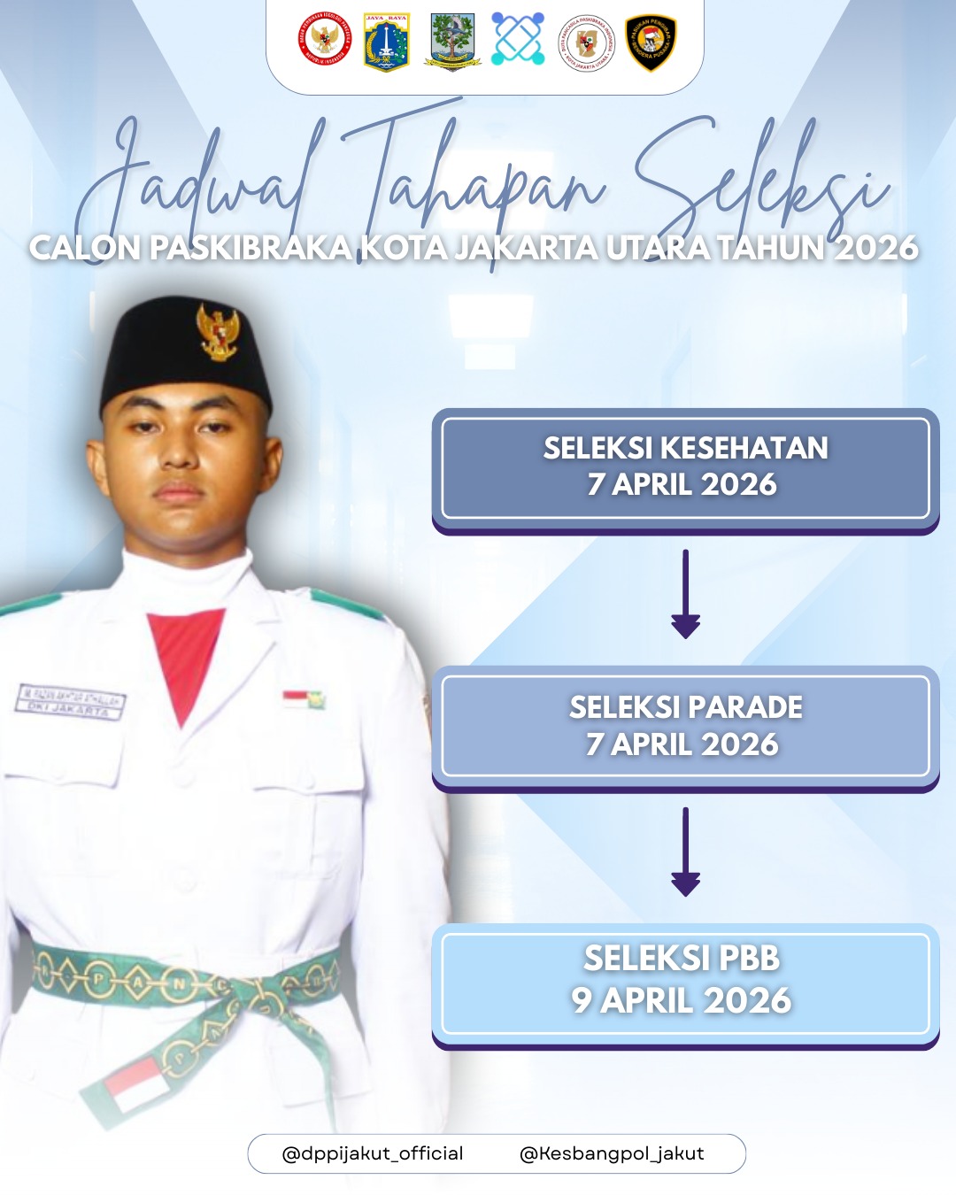 PENGUMUMAN SELEKSI PAKIBRAKA KOTA ADMINISTRASI JAKARTA UTARA TAHUN 2026 3