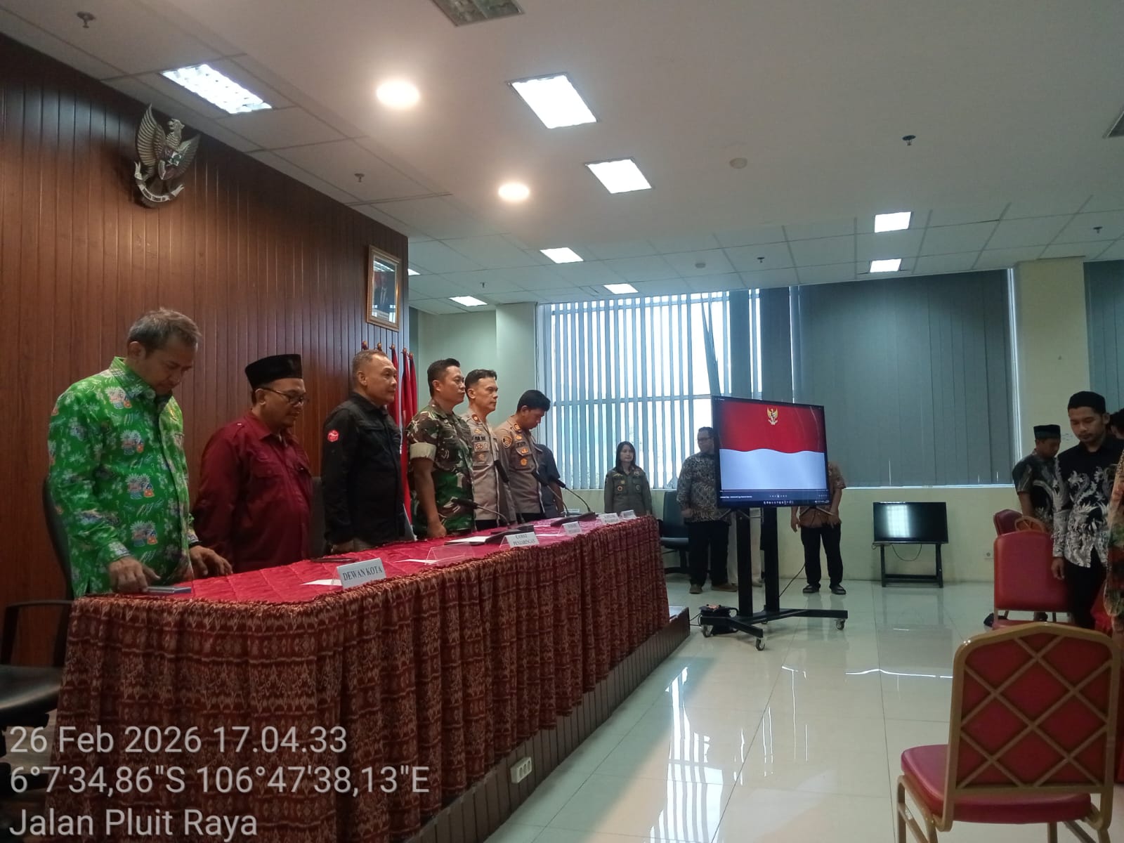 Pengesahan Anggota FKDM Kelurahan Penjaringan di Kecamatan Penjaringan dan Pengarahan Tim Wasdin Se-Kecamatan Penjaringan 1